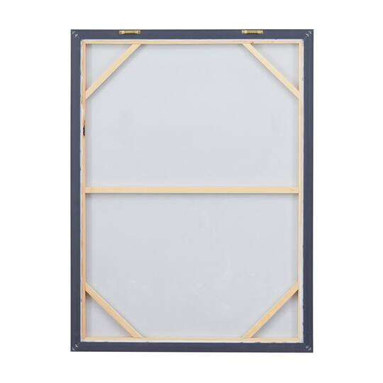 Gray Polystone Modern Farmhouse Framed Wall Art
